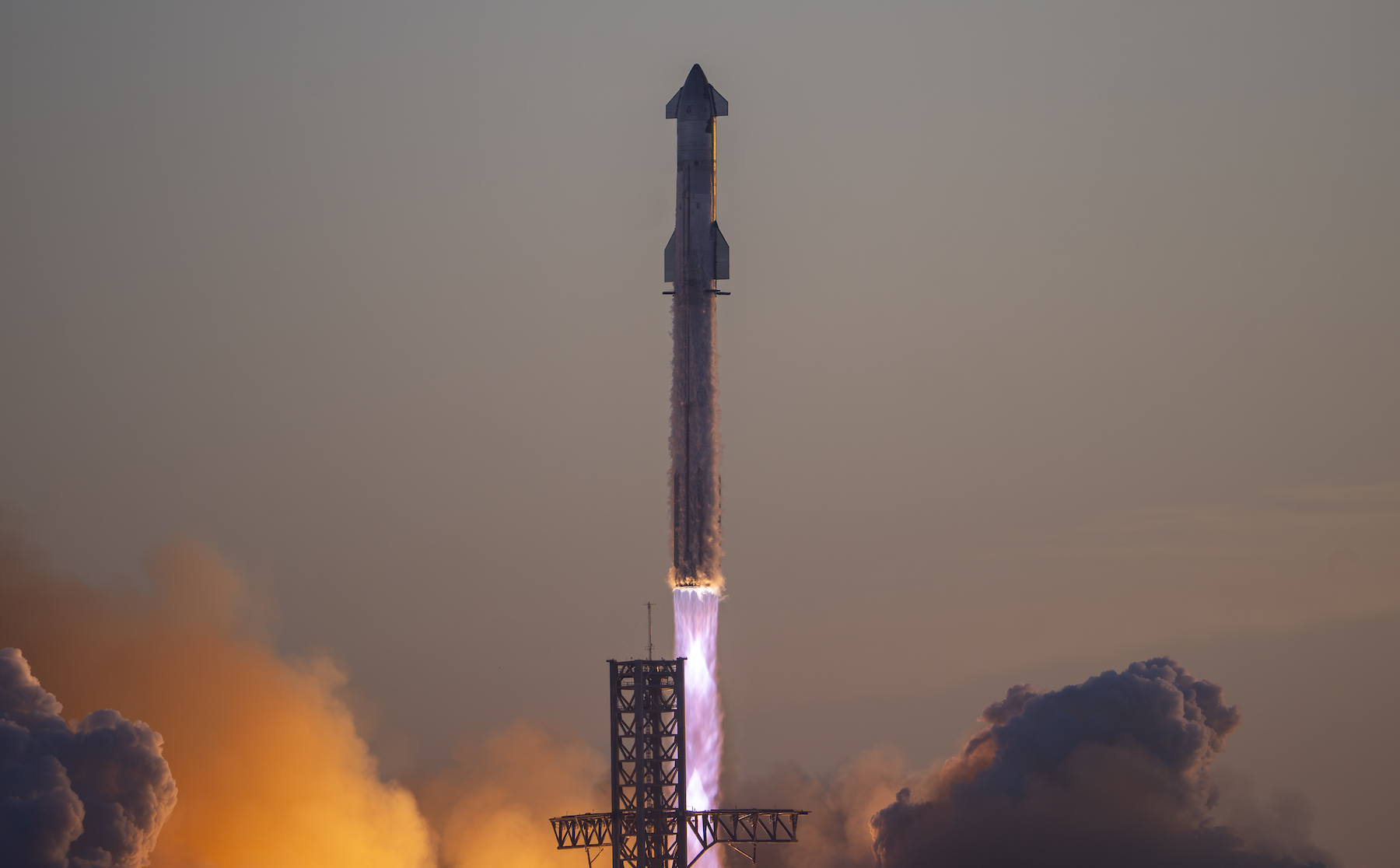 Starship brought the thunder as it climbed into space for the first time