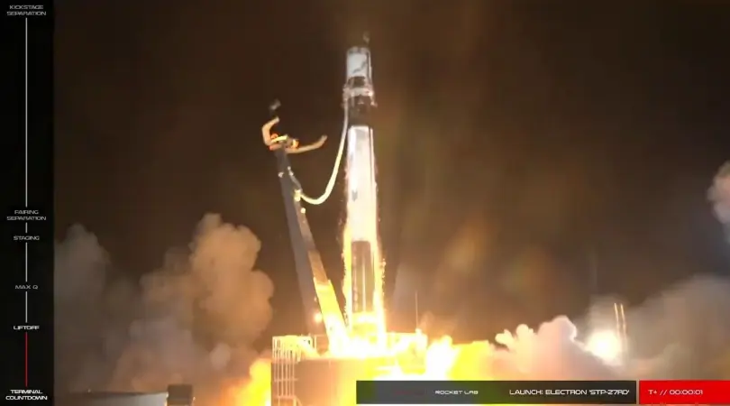 Rocket Lab launches STP-27RD test satellite trio for the DoD
