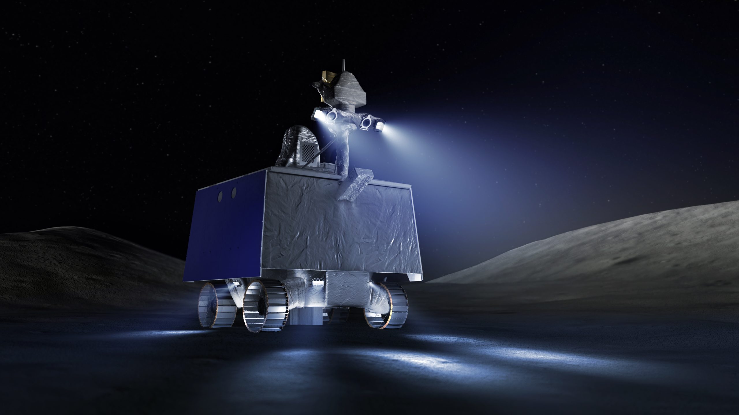 NASA starts building ice-hunting Moon rover