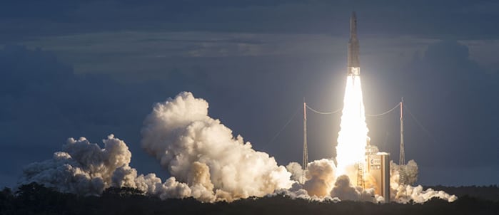 Arianespace Dual Launch Orbits Two Satellites for DirecTV