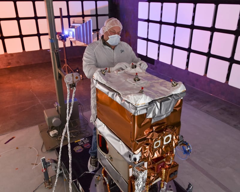 Propulsion Unit Integrated into NASA’s Green Propellant Demo Satellite