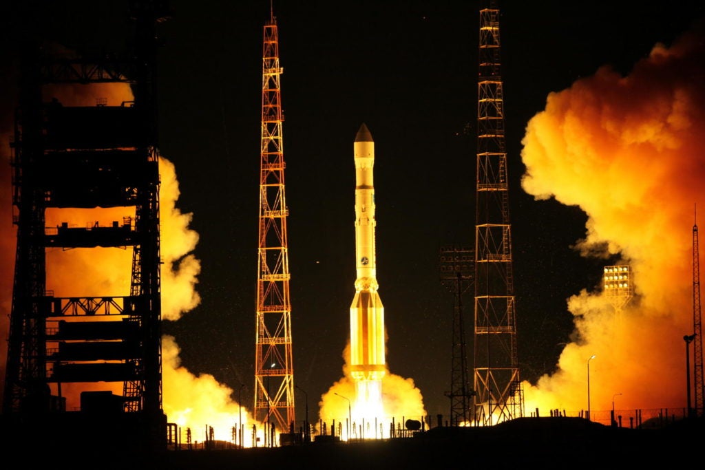 Proton Rocket Orbits RSCC’s Express AM8 Satellite