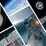 A collage of artist concepts highlighting the novel approaches proposed by the 2026 NIAC awardees. (Image credit: NASA)