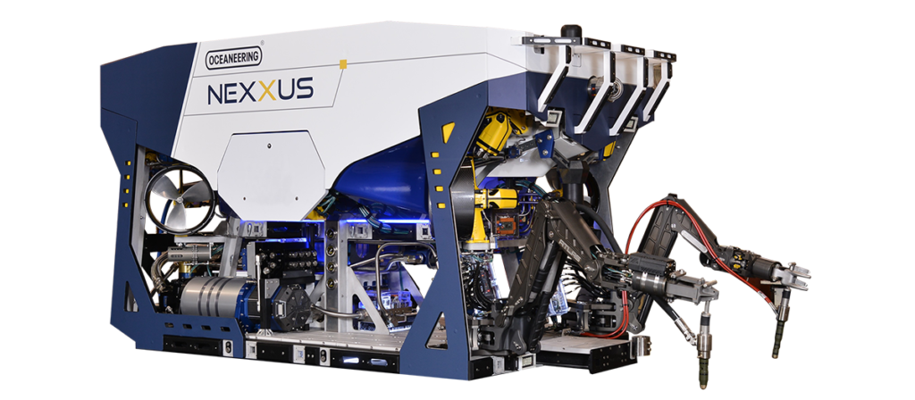 Oceaneering ROV Using Satellite Connectivity from Harris CapRock