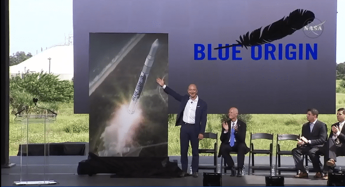 Blue Origin Unveils Reusable Orbital Launch Vehicle