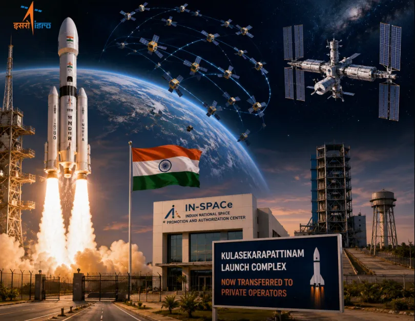 India Sets 300-Satellite Target and 2035 Space Station Goal, Opens Launch Site to Private Operators