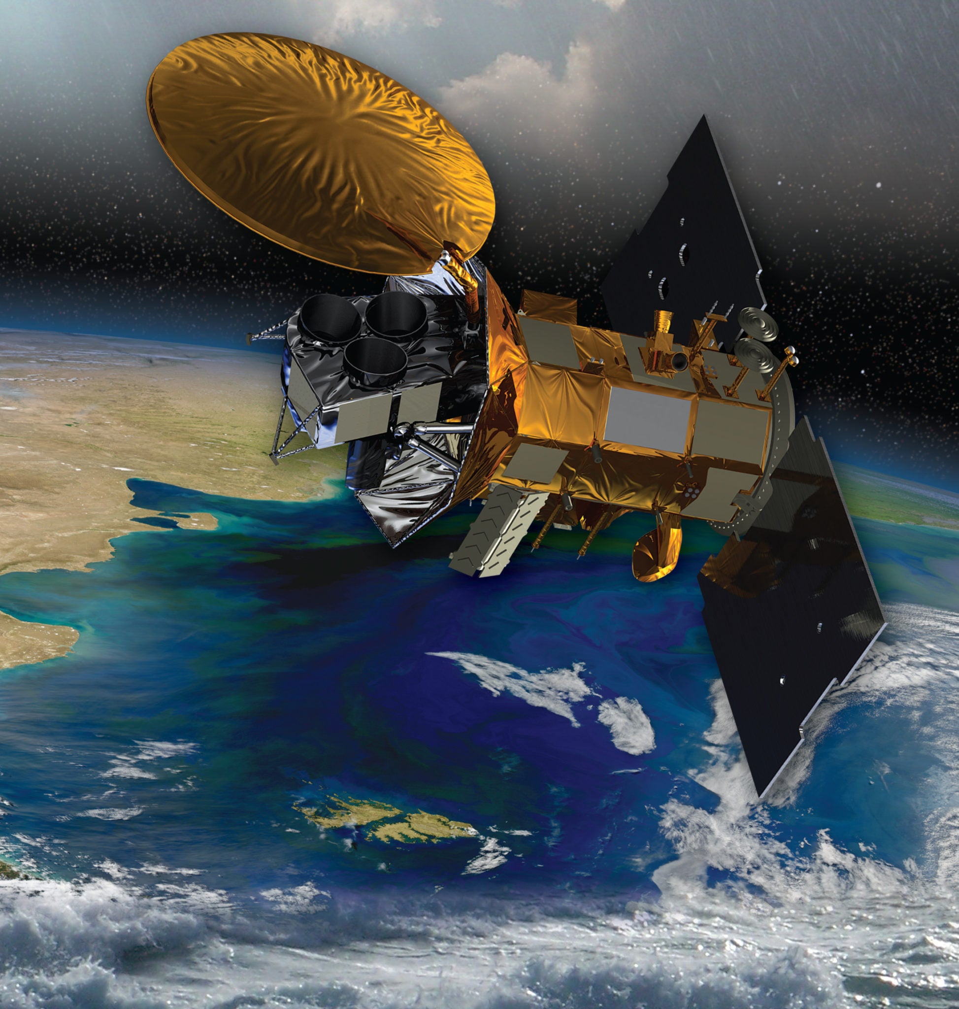Power and Attitude Control System Failure Ends SAC-D Mission