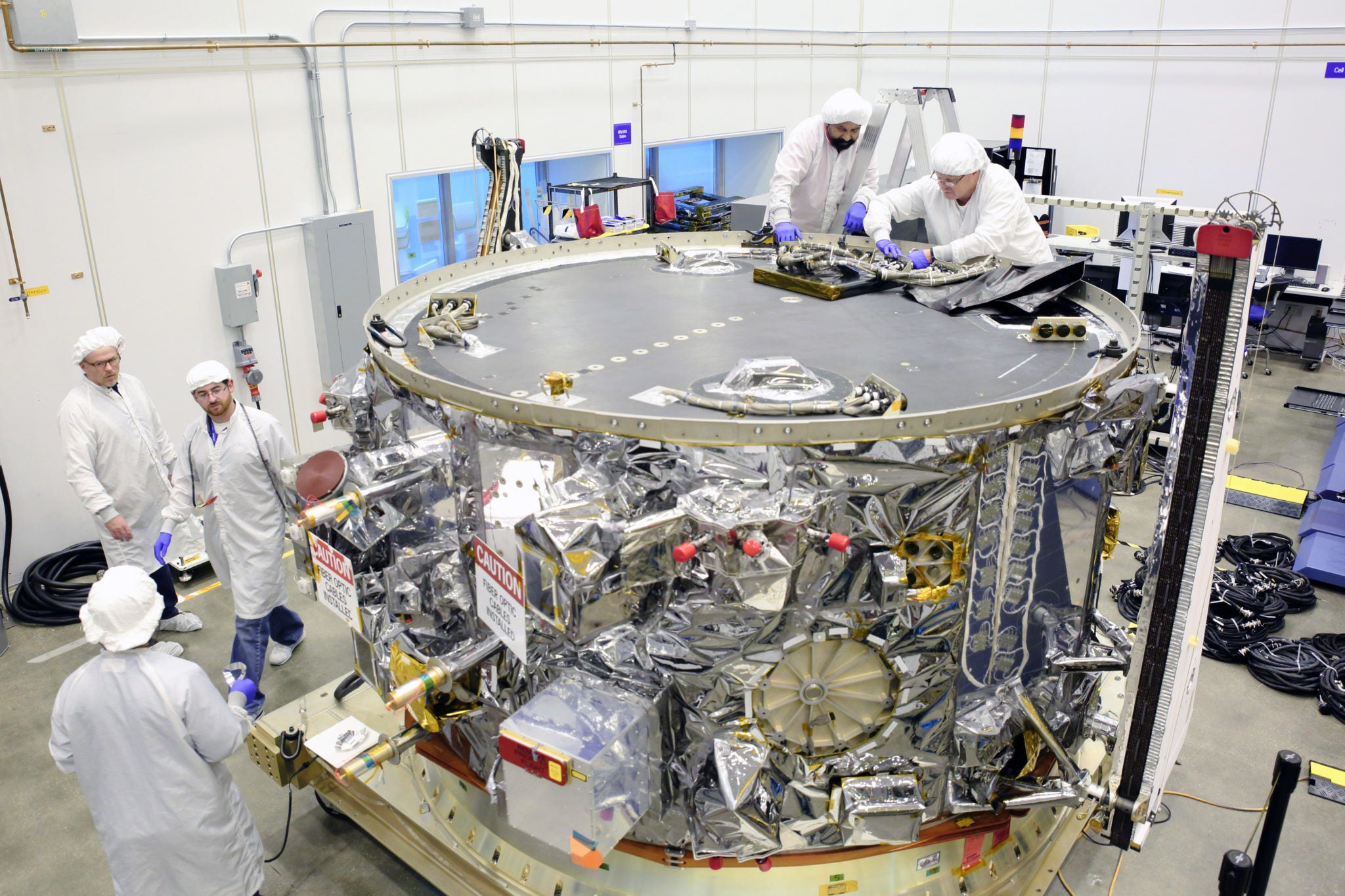 Orbital ATK Ships Cygnus Service Module to NASA for Next ISS Mission