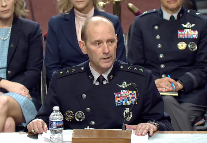 Space Force Chief Nominee Schiess Counts Moving Target Indication Among Top Priorities