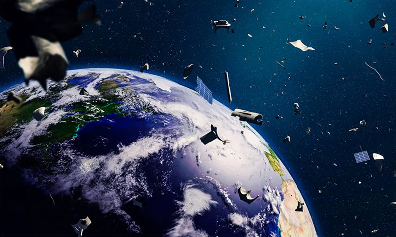 Indian Satellite Debris Still Orbiting Earth