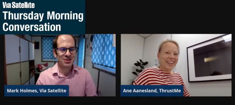 Thursday Morning Conversation with ThrustMe CEO Ane Aanesland