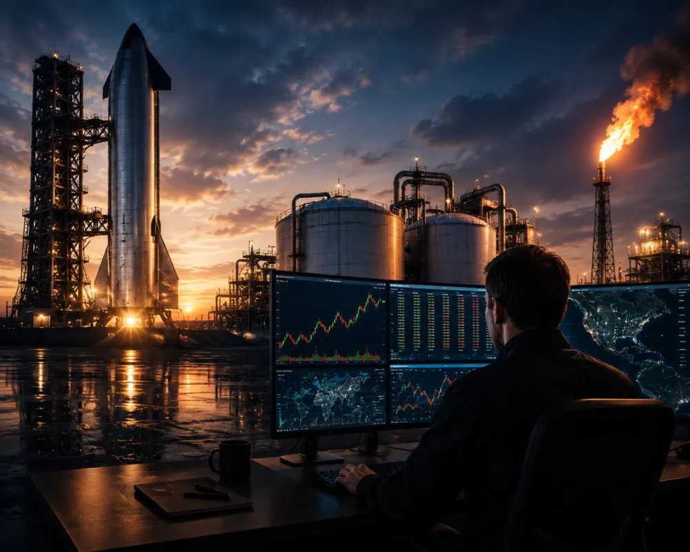 SpaceX Expands Vertical Integration Strategy With In-House Natural Gas Trading Push