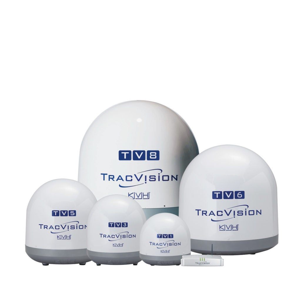 KVH Introduces TracVision TV8 Antenna