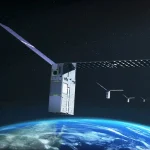 The Starling swarm’s extended mission tested GPS-independent navigation, using onboard star tracking for self-orbit determination and space object catalog updates. (Image credit: NASA/Daniel Rutter)