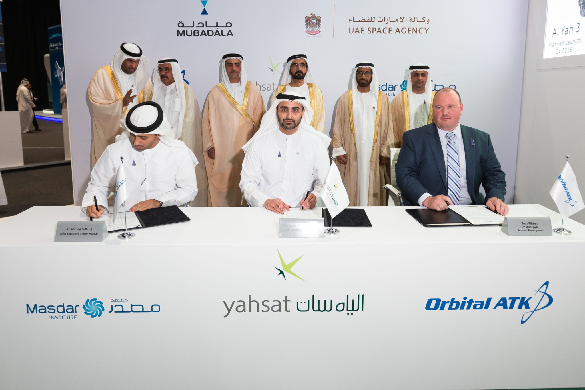 Yahsat, Orbital ATK, Masdar Institute Create Space Systems and Technology Master’s Degree Program