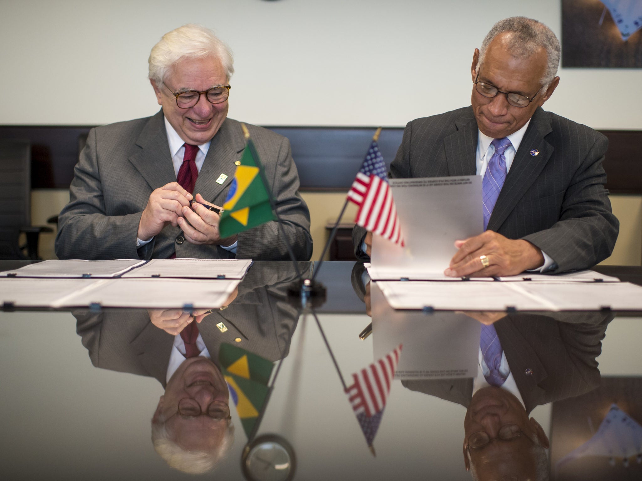 NASA, AEB Ink Space Weather, Education and Environmental Partnerships