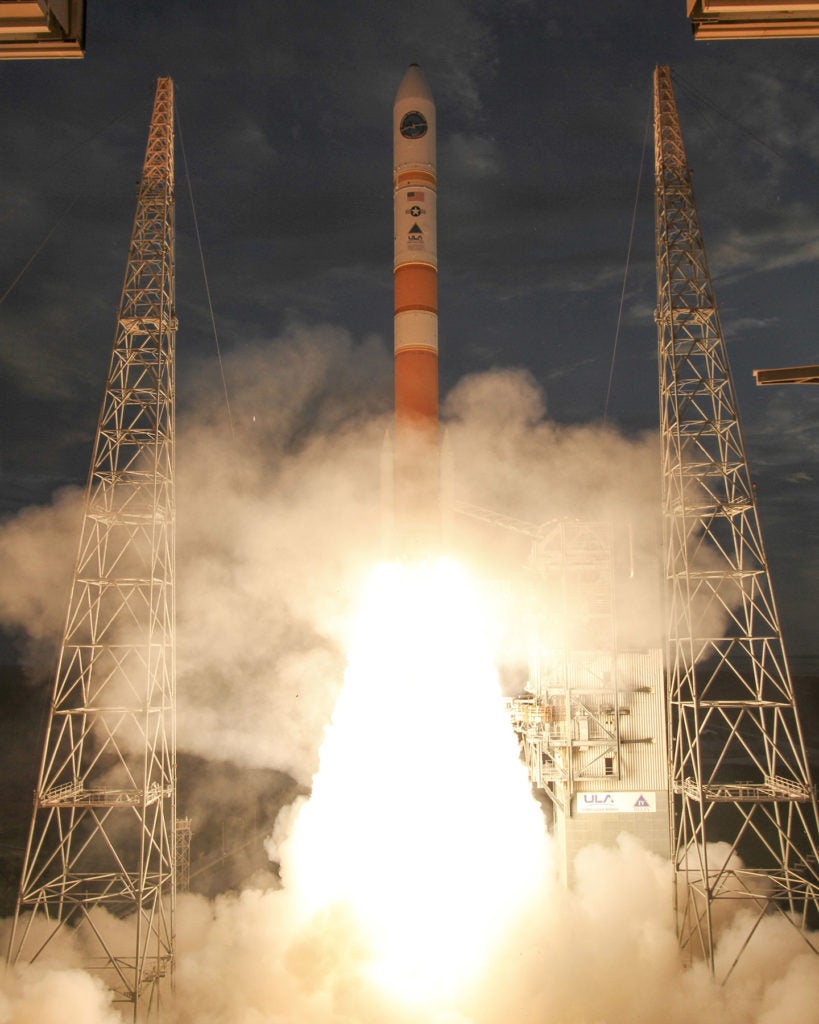 ULA Delta 4 Launches WGS 7 Satellite with New Advanced Digital Payload