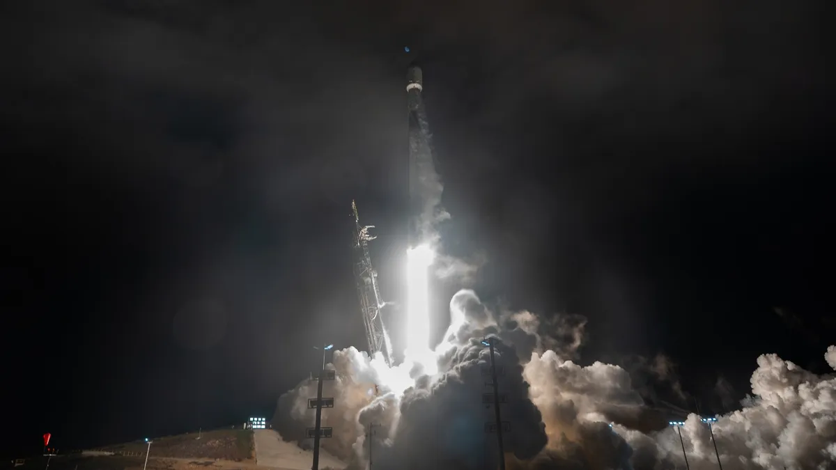 A SpaceX Falcon 9 rocket launches from California's Vandenberg Space Force Base on Sept. 2, 2026. (Image credit: SpaceX)