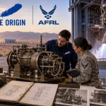 Blue Origin to Study Historic AFRL Rocket Engine Hardware Under Expanded CRADA