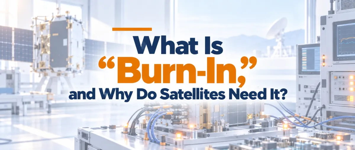 What Is “Burn-In,” and Why Do Satellites Need It