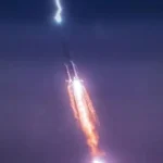 Why Was the Rocket Unscathed After Being Struck by Lightning?