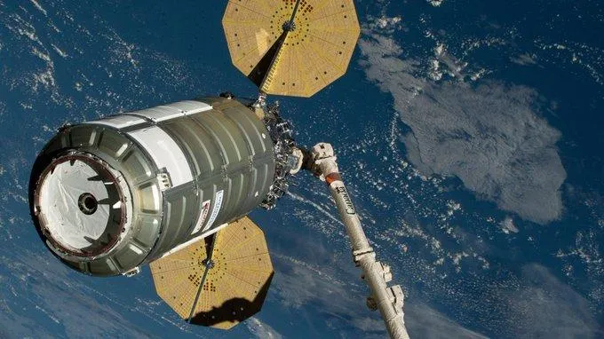 Cygnus XL Departs International Space Station for Destructive Re-Entry