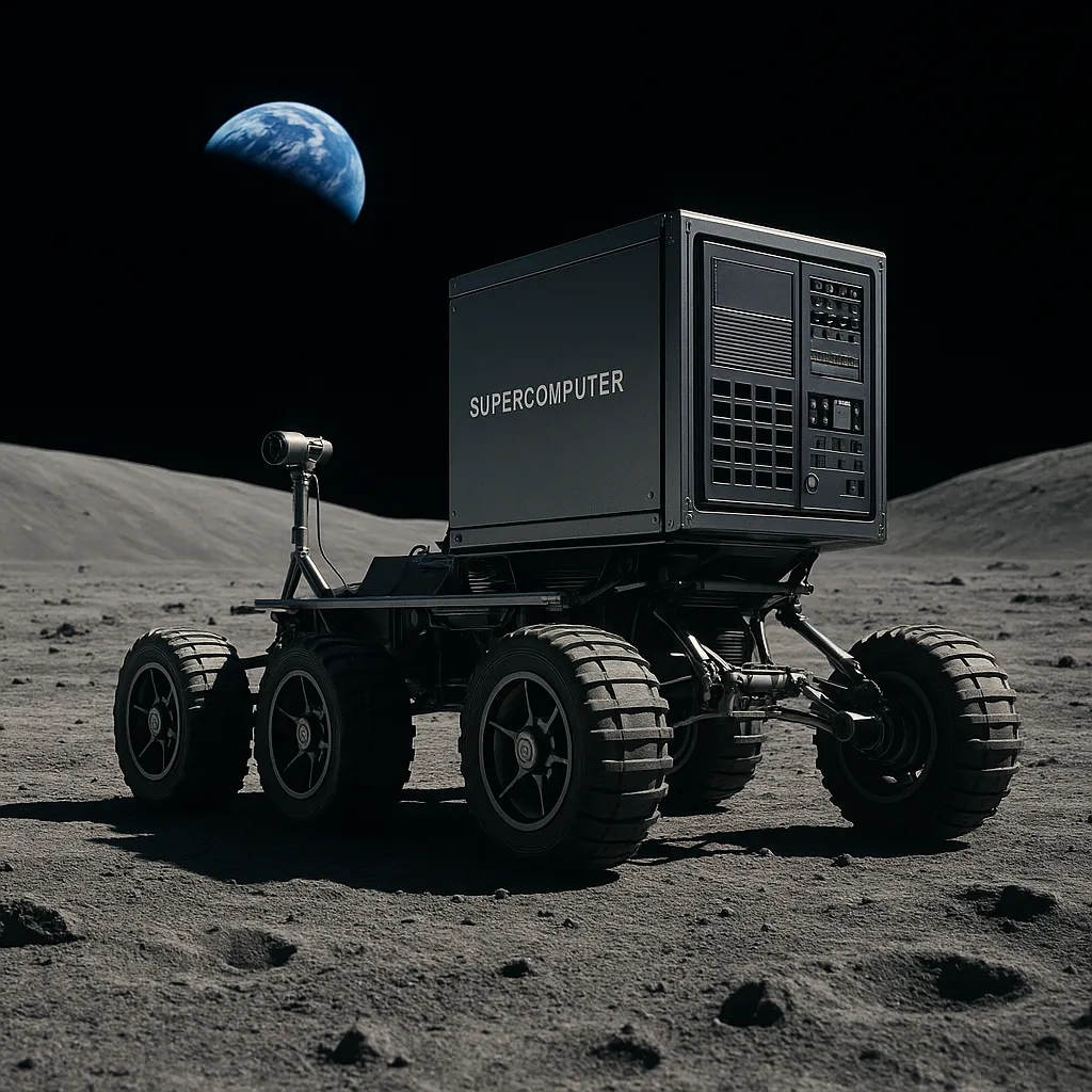 First Supercomputer Bound for the Moon Aboard Astrolab’s FLIP Rover