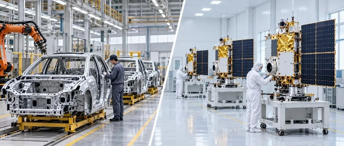 How to Mass-Produce Satellites Like Cars