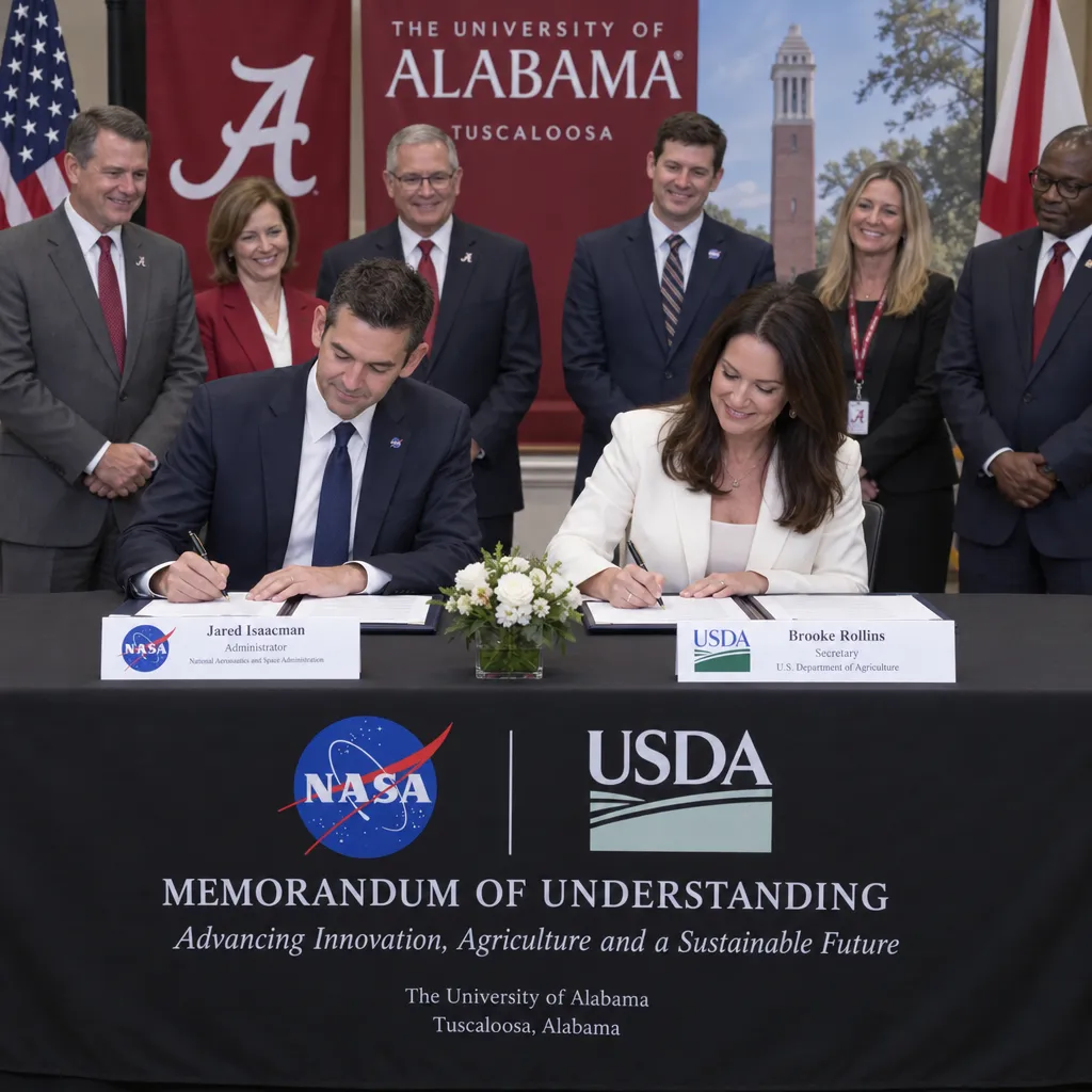 NASA and USDA Sign Agreement to Expand Satellite Data for American Farmers