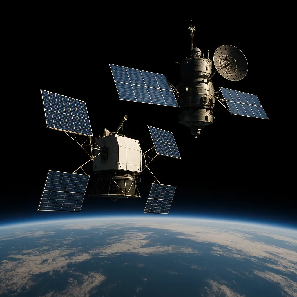 Russian Military Satellite Shadows Finnish ICEYE Radar Craft in Low Earth Orbit