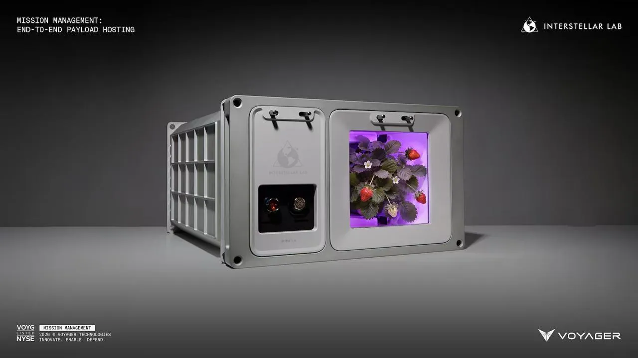 Voyager to Manage Interstellar Lab’s Plant-Growth Payload on the ISS