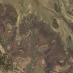 Nanji Wetland, Poyang Lake, Jiangxi, China (True Color)