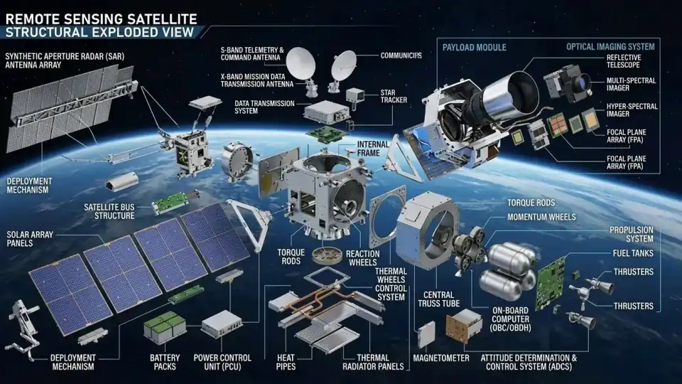 Satellite Structural Components